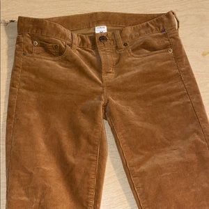 skinny curdoroy pants